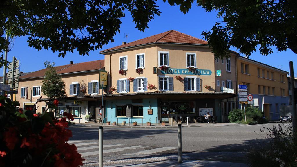 Hôtel Des Alliés Pont-dʼAin Exterior foto
